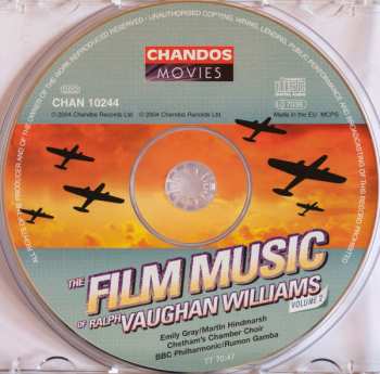 CD Ralph Vaughan Williams: The Film Music Of Ralph Vaughan Williams Volume 2 / 49th Parallel / The Dim Little Islands / The England Of Elizabeth