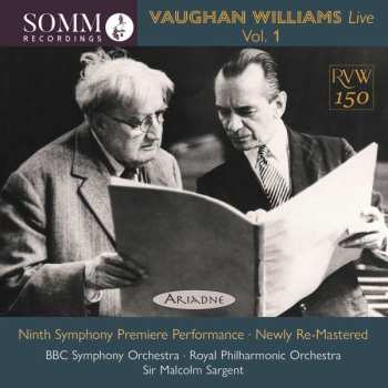 CD BBC Symphony Orchestra: Vaughan Williams Live, Vol. 1