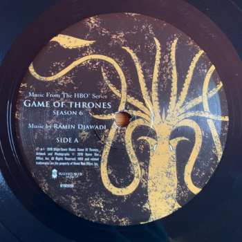 3LP Ramin Djawadi: Game Of Thrones (Music From The HBO Series) Season 6 