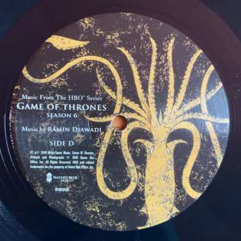 3LP Ramin Djawadi: Game Of Thrones (Music From The HBO Series) Season 6 