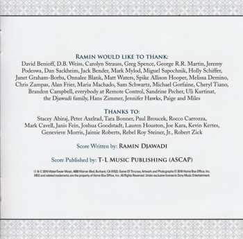 CD Ramin Djawadi: Game Of Thrones (Music From The HBO Series) Season 6