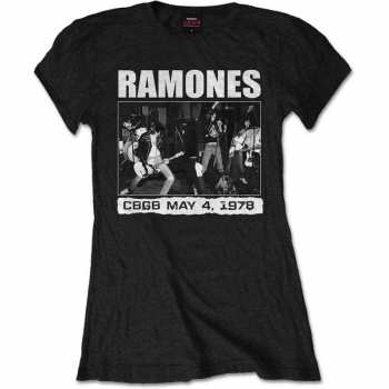 Merch Ramones: Női Póló Cbgb 1978 