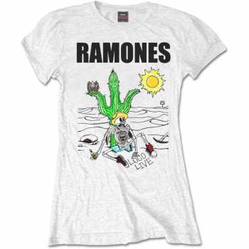 Merch Ramones: Női Póló Loco Live 