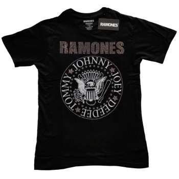 Merch Ramones: Gyermek Embellished Póló Presidential Seal