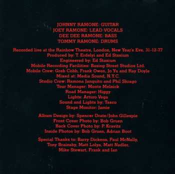 CD Ramones: It's Alive