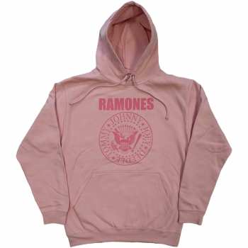 Merch Ramones: Felső Pink Hey Ho Seal
