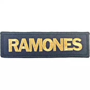 Felvarró Gold Logo Ramones