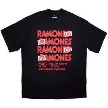 Merch Ramones: Oversized Póló Concert