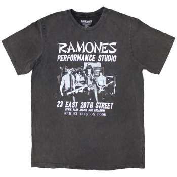Merch Ramones: Stone Wash Póló East Village