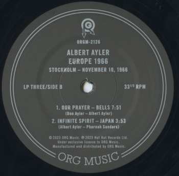 4LP/Dobozkészlet Ramones: Europe 1966 LTD