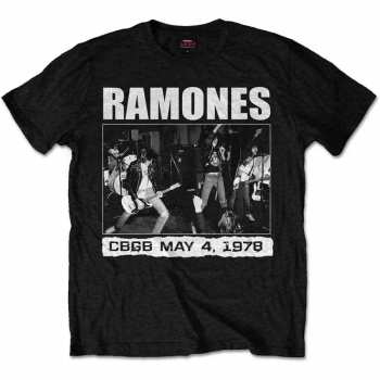 Merch Ramones: Póló Cbgb 1978 