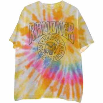 Merch Ramones: Póló Crest Psych