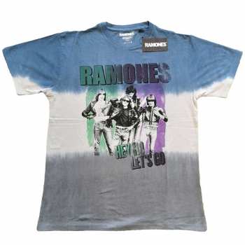Merch Ramones: Póló Hey Ho Retro