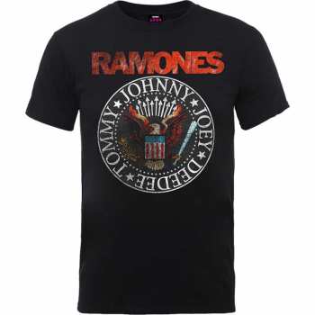 Merch Ramones: Póló Vintage Eagle Seal 