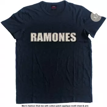 Hímzett Póló Logo Ramones & Presidential Seal 