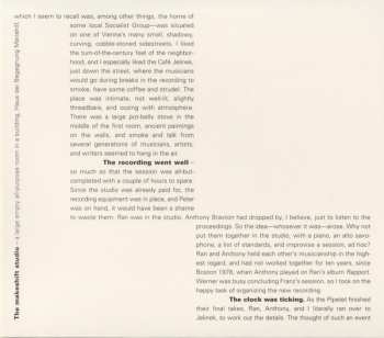 CD Anthony Braxton: A Memory Of Vienna