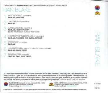 7CD/Dobozkészlet Ran Blake: The Complete Remastered Recordings On Black Saint & Soul Note