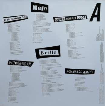 LP Randale: Never Mind The Blockflöte Here's The Randale