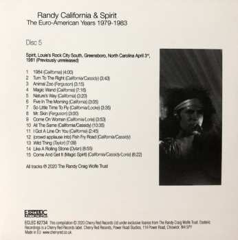 6CD/Dobozkészlet Spirit: The Euro-American Years 1979-1983