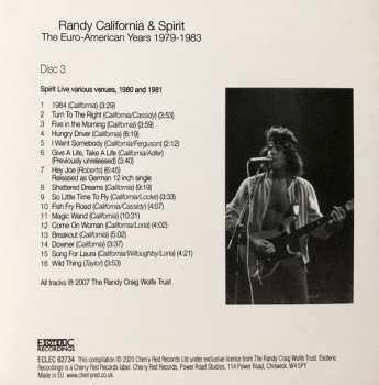 6CD/Dobozkészlet Spirit: The Euro-American Years 1979-1983