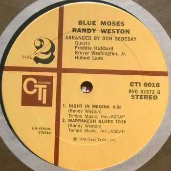 CD Randy Weston: Blue Moses