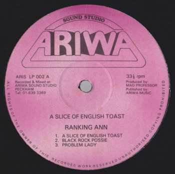 LP Ranking Ann: A Slice Of English Toast