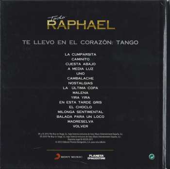 CD Raphaël: Te Llevo En El Corazón: Tango