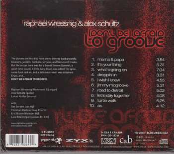 CD Raphael Wressnig: (Don't Be) Afraid To Groove