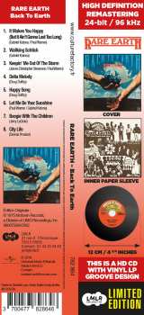 CD Rare Earth: Back To Earth