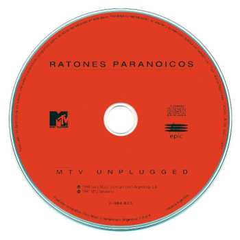 CD Ratones Paranoicos: MTV Unplugged