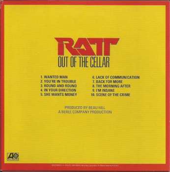 5CD/Dobozkészlet Ratt: Original Album Series