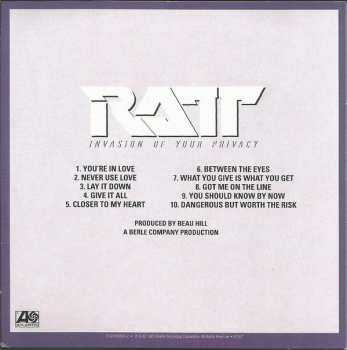 5CD/Dobozkészlet Ratt: Original Album Series