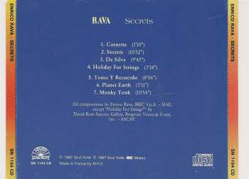 CD Enrico Rava: Secrets