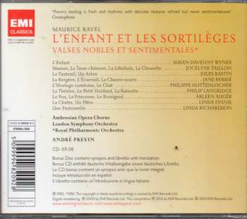 2CD Maurice Ravel: L'Enfant Et Les Sortilèges / Valses Nobles Et Sentimentales