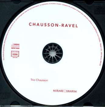 CD Maurice Ravel: Trios Avec Piano
