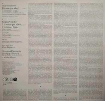 LP Sergei Prokofiev: Piano Concertos (G Major / No. 5 G Major)
