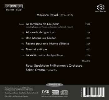 SACD Maurice Ravel: La Valse: Alborada Del Gracioso • Le Tombeau De Couperin • Pavane • Une Barque Sur l'Océan • Menuet Antique
