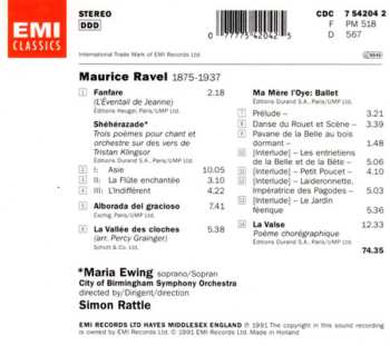 CD Maurice Ravel: Shéhérazade · Alborada Del Gracioso · Ma Mère L'Oye · La Valse · L'Éventail De Jeanne: Fanfare · La Vallée Des Cloches