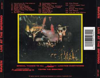 CD Raven: Live At The Inferno