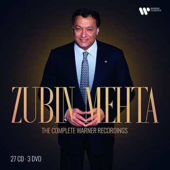 27CD/3DVD/Dobozkészlet Zubin Mehta: The Complete Warner Recordings 