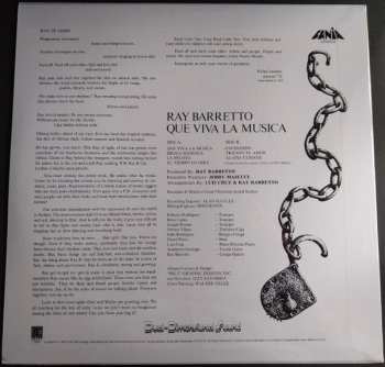 LP Ray Barretto: Que Viva La Musica
