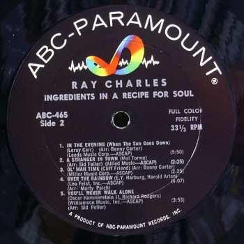LP Ray Charles: Ingredients In A Recipe For Soul