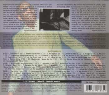 3CD Ray Charles: Live in Paris, 20-21 Octobre 1961 / 17-18-20-21 Mai 1962