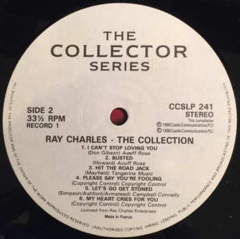 2LP Ray Charles: The Collection