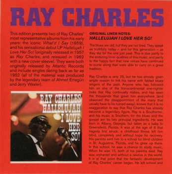 CD Ray Charles: What'd I Say LTD
