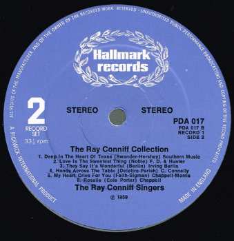 2LP Ray Conniff: The Ray Conniff Collection (2xLP)