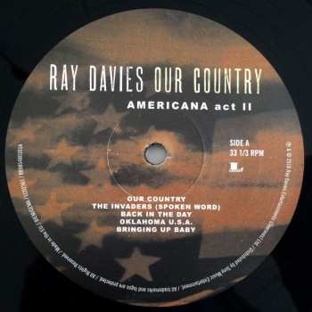 2LP Ray Davies: Our Country: Americana Act II