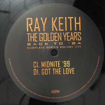 5LP/Dobozkészlet Ray Keith: The Golden Years: Back To '94 