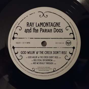 2LP Ray LaMontagne And The Pariah Dogs: God Willin' & The Creek Don't Rise