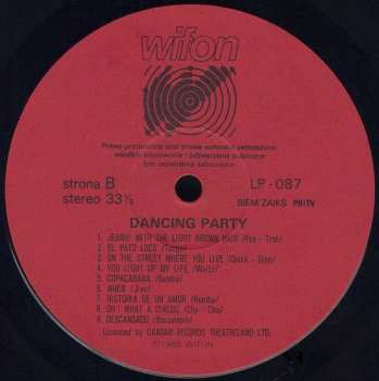 LP Ray McVay & His Orchestra: Dancing Party